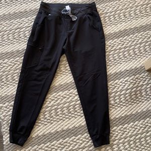 Black Zamora M jogger scrubs